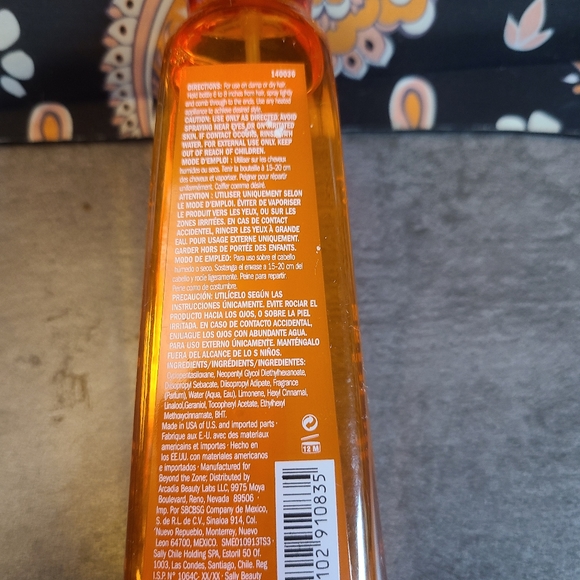 Beyond The Zone Turn Up The Heat Flat Iron Protection Shield Heat Damage - Picture 2 of 2